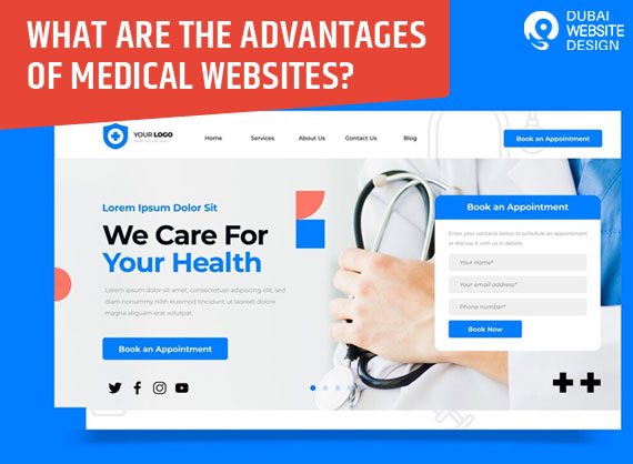 What are the advantages of medical websites
